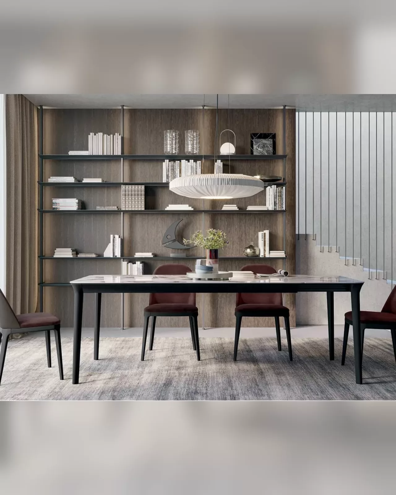 Joelle Dining Chair, Dall'Agnese dining chair made in Italy