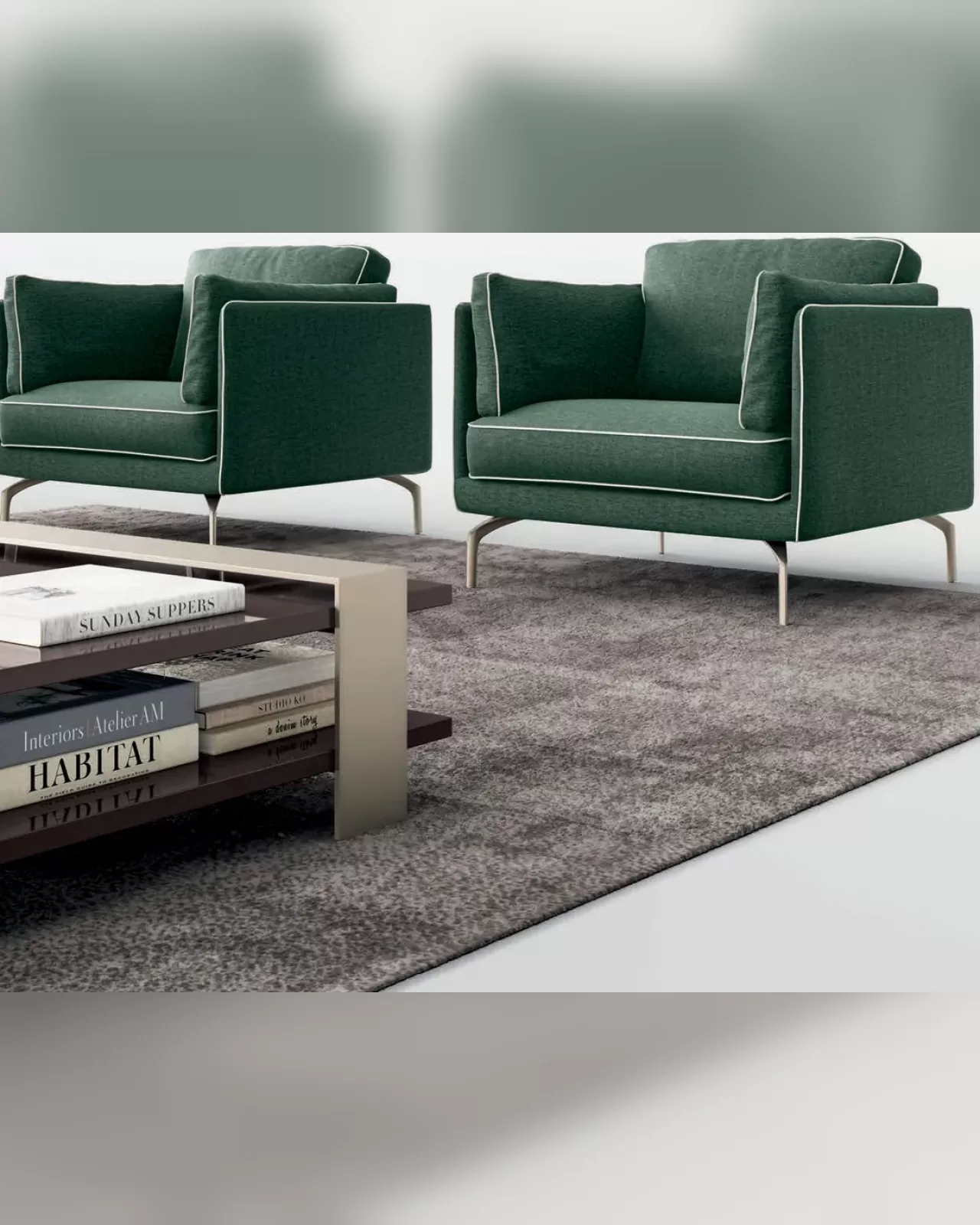 Milton Armchair, Dall'Agnese armchair made in Italy