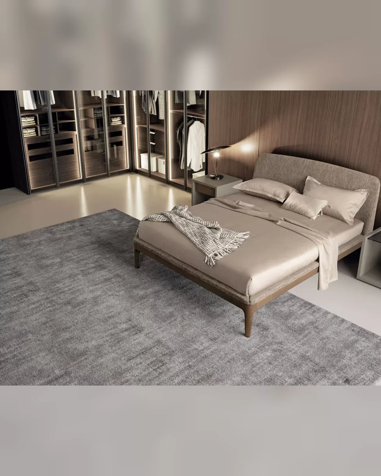 Elegance Bed, Dall'Agnese upholstered bed