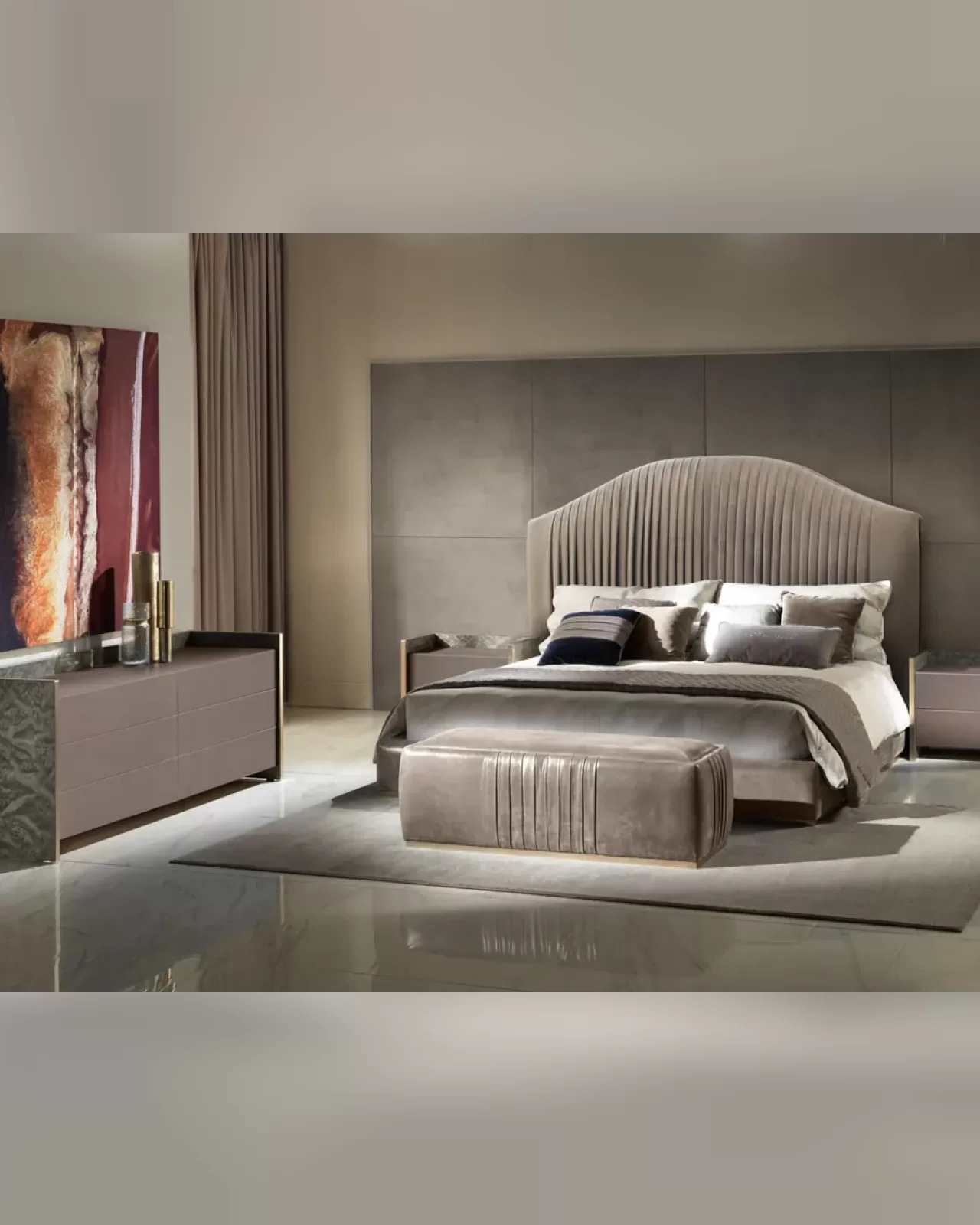 Letto Cobalto, Exence di Epoque