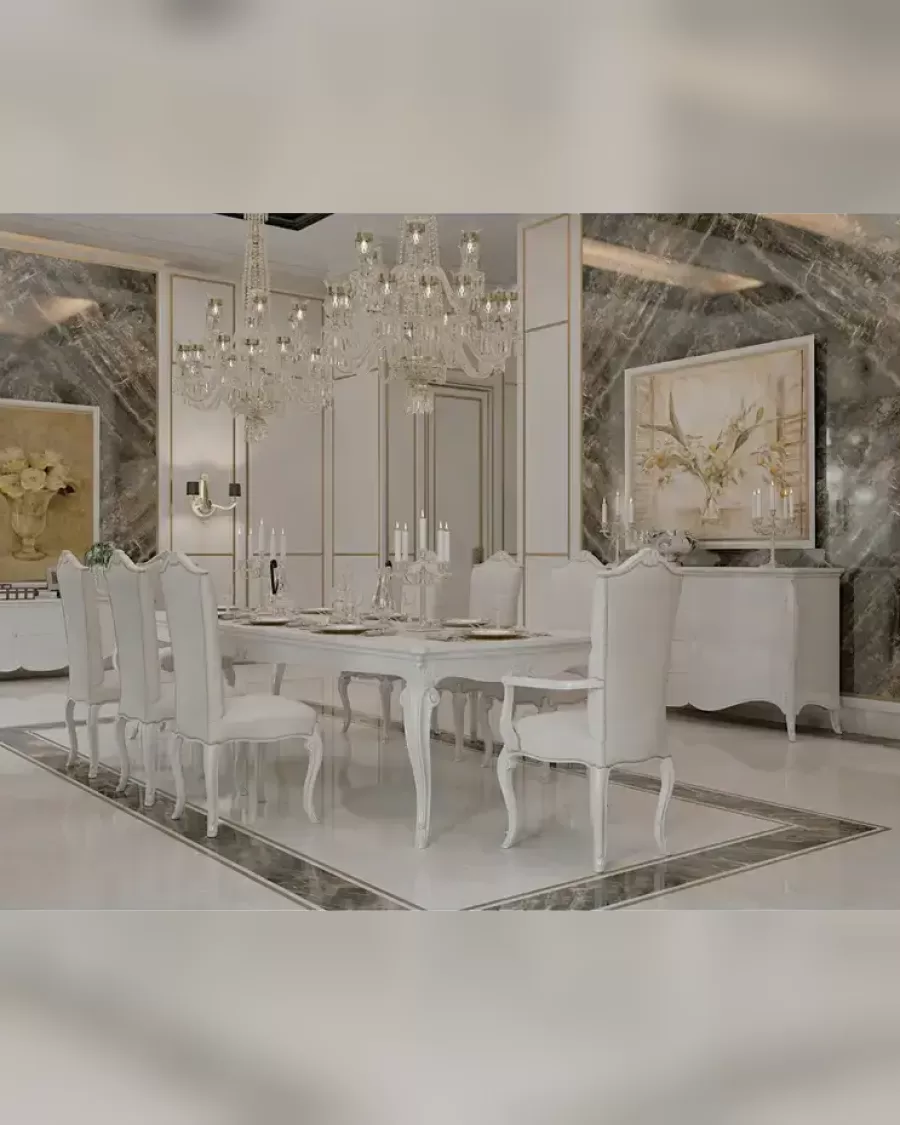 Tavolo da pranzo Opera 3009 di Francesco Pasi, tavolo da pranzo intagliato da 200 a 300 cm