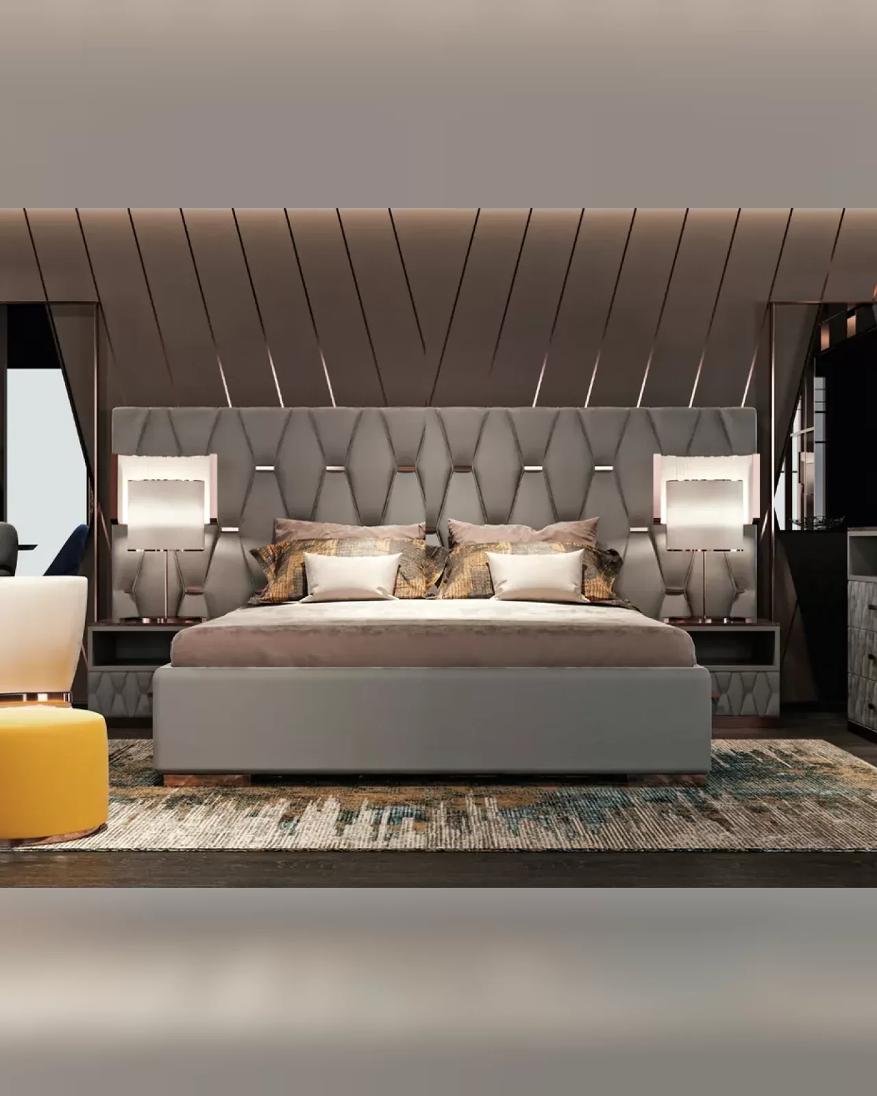Letto Nefrite di Epoque, letti di lusso