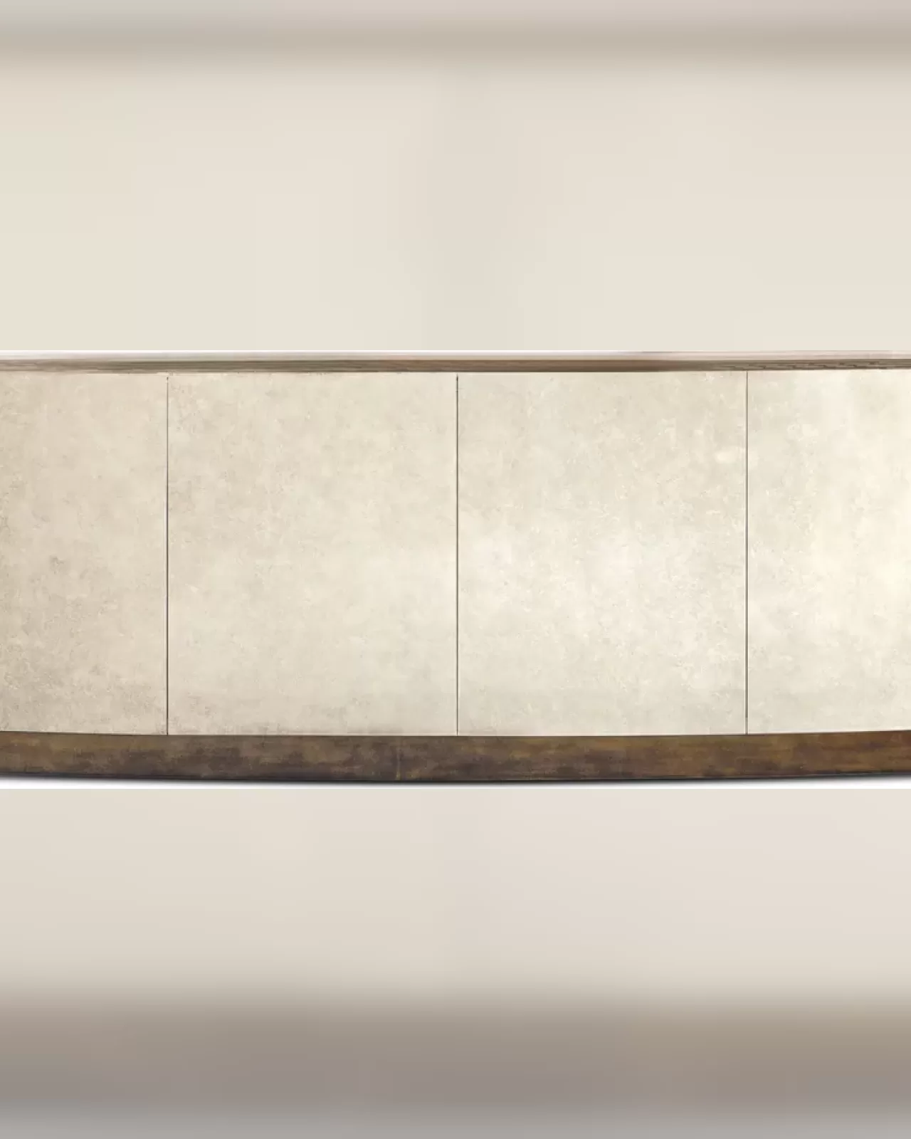 Credenza Mirto 2 di Cantori, credenza di lusso in metallo tagliato al laser
