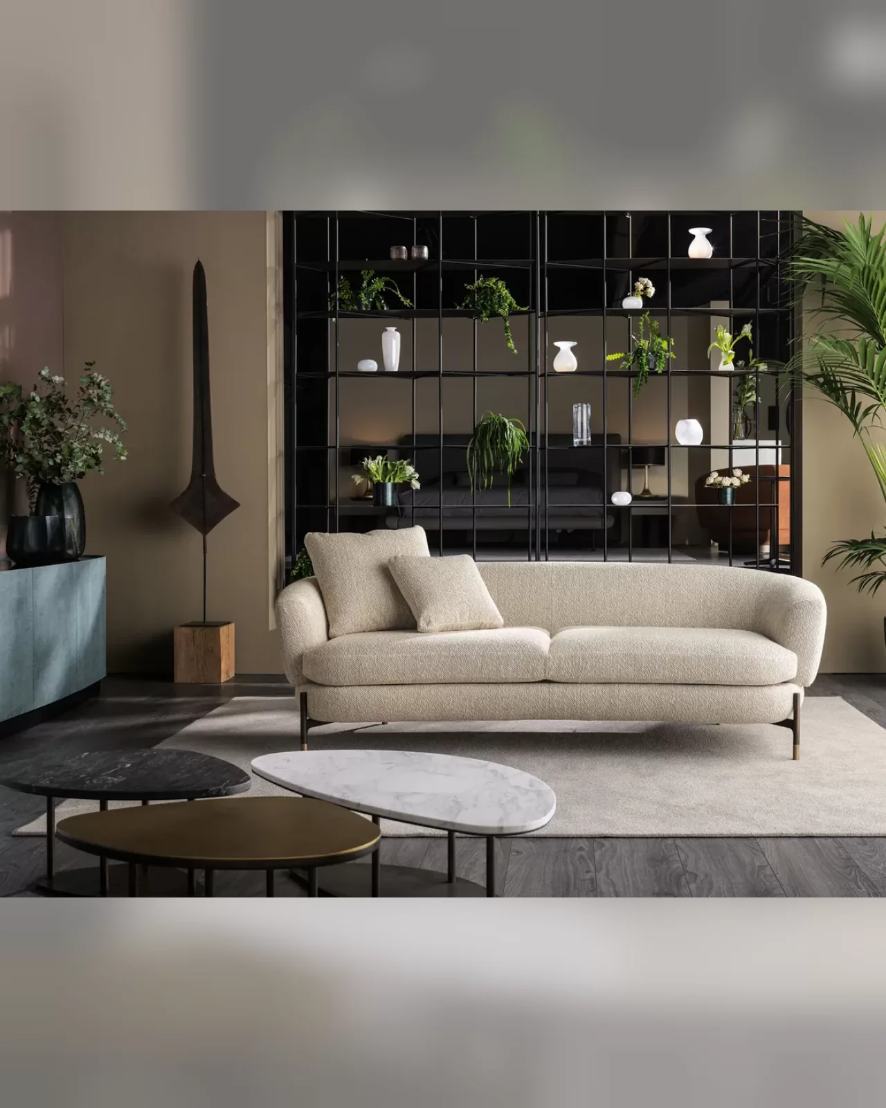 Miami Sofa by Cantori, designer sofa, made to order in Italy