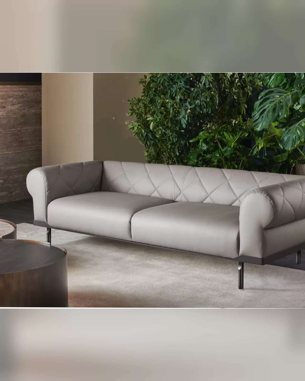 Gregory Sofa by Cantori, Italian Leather Sofas