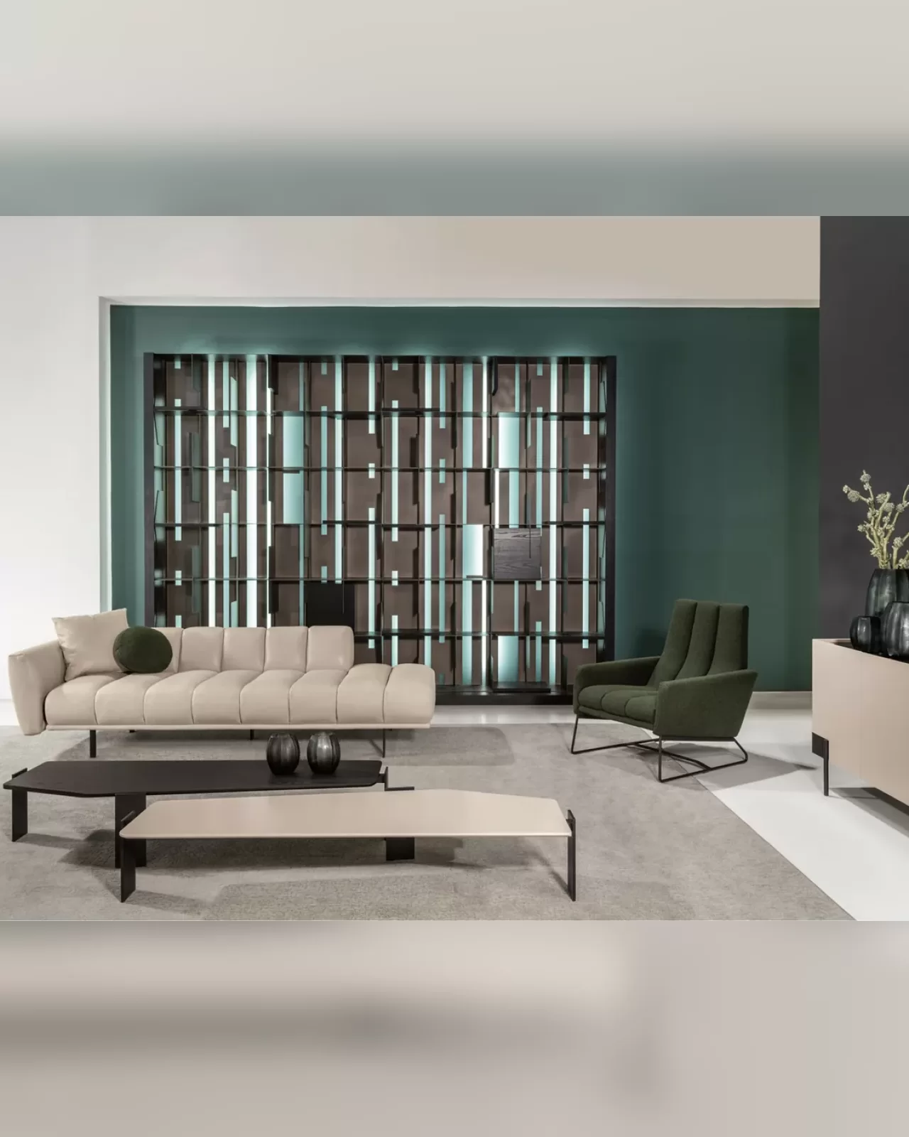 Blockbau Modular Sofa by Cantori, modern Italian sofa, made to order in Italy