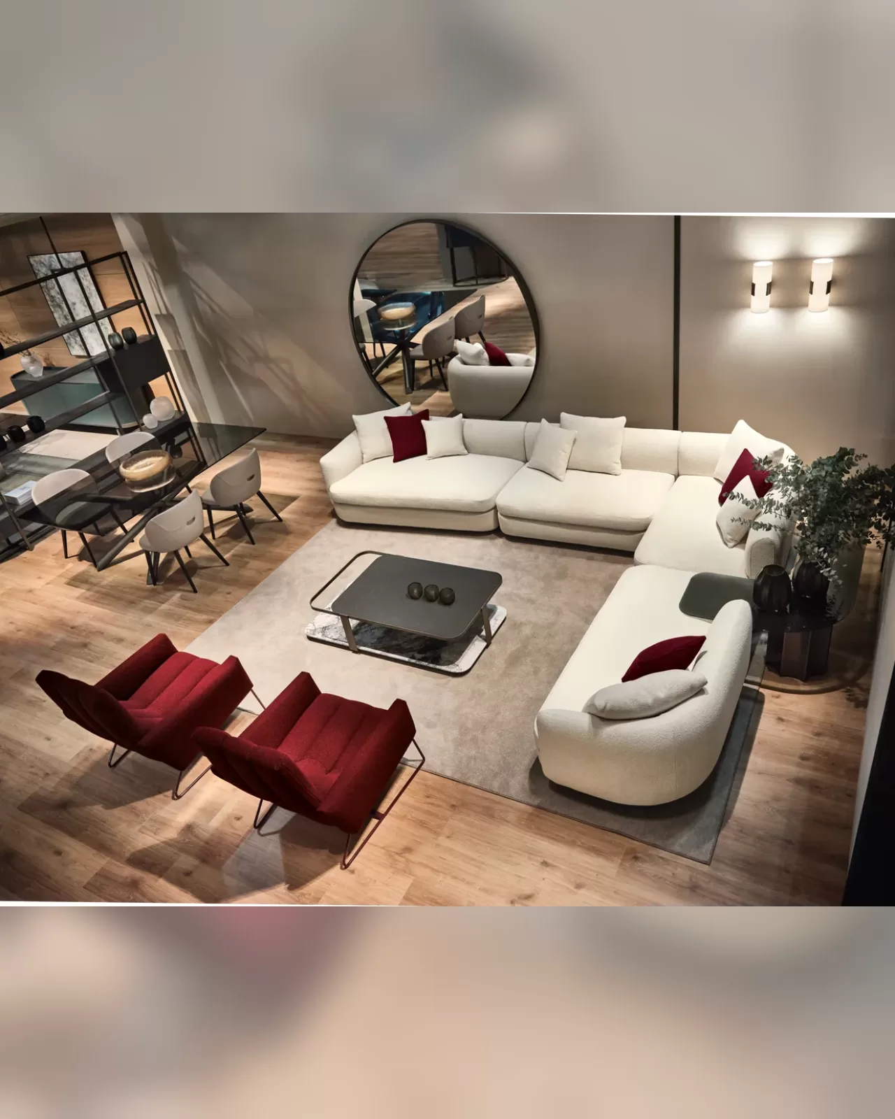Gabrielle Modular Sofa by Cantori, contemporary sofa design, made to order in Italy