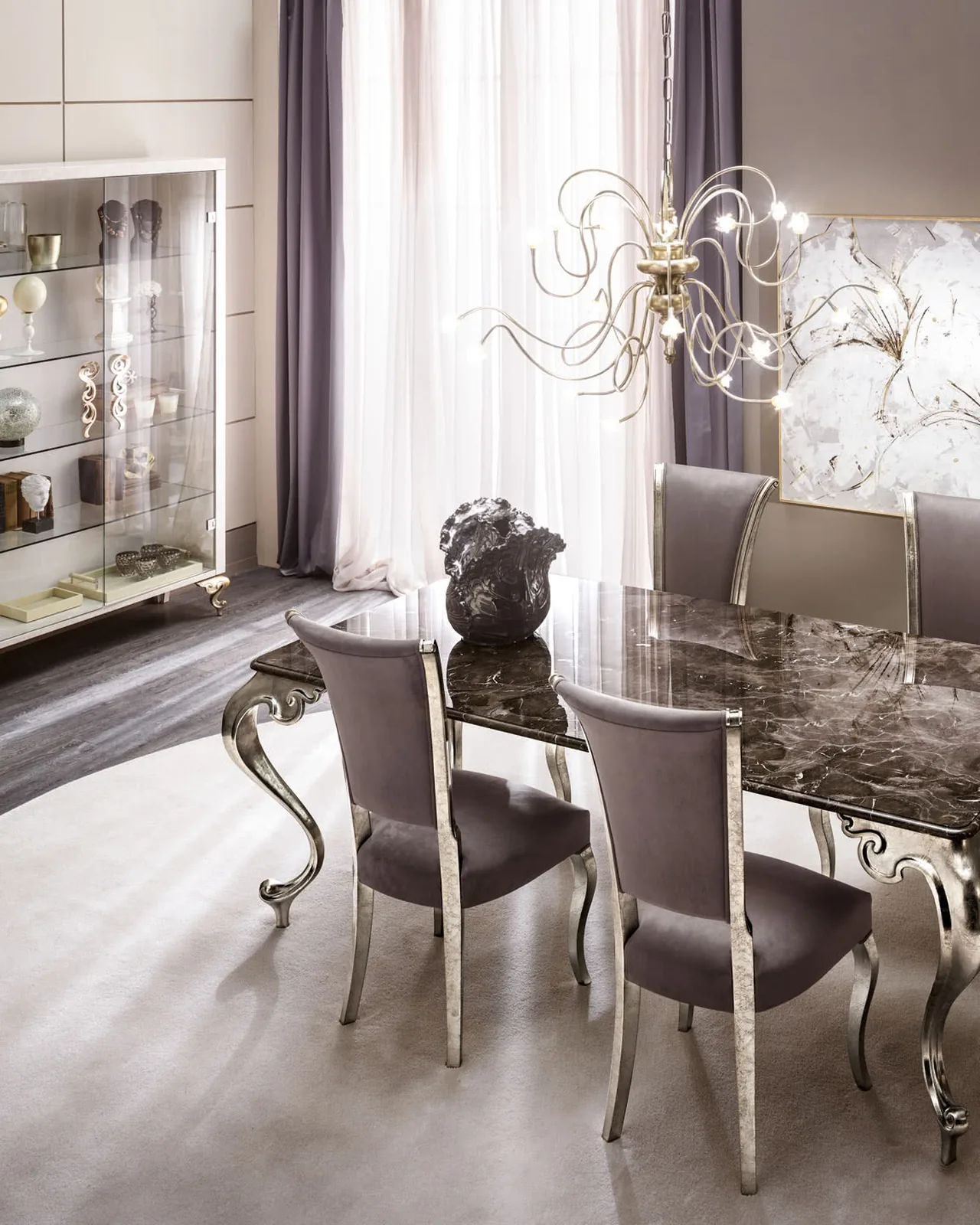 Raffaello dining set, Cantori furniture