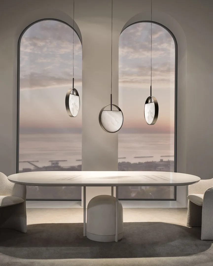 Arcano Dining Table by Cantori, luxury dining table