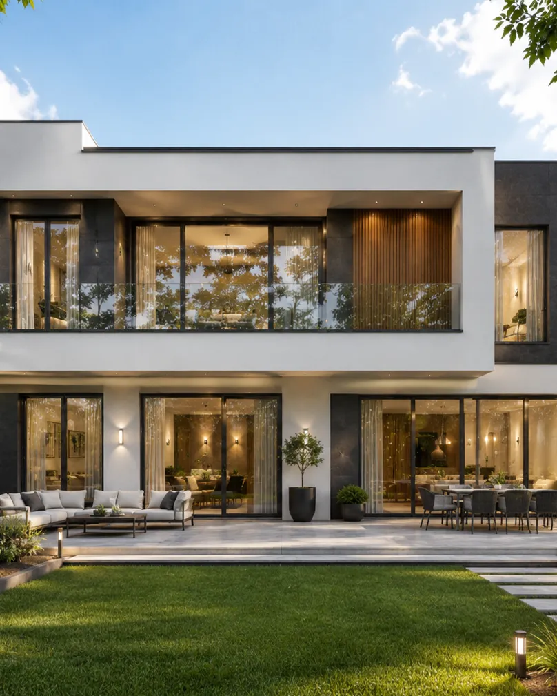 Home exterior and facade design London property, Nobili Design