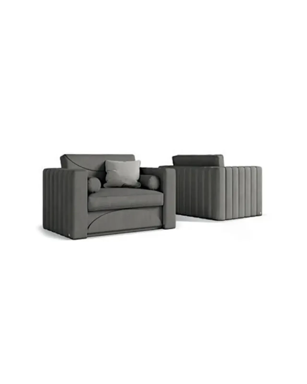 Poltrona lounge Ellipse, immagine 2 di 2, collezione Ellipse di Francesco Pasi