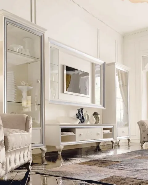 Avenanti Living Room Showcase, image 2 of 6, Italian furniture for a villa living room