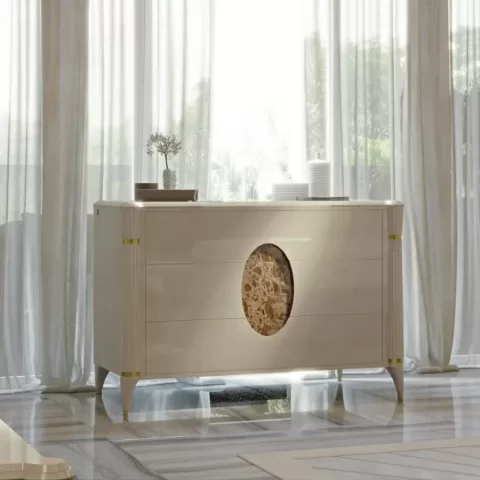Dressers, Ellipse Chest of Drawers by Francesco Pasi, Italian bedroom furniture