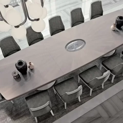 Dining Tables, Ellipse Five-Metre Dining Table by Francesco Pasi