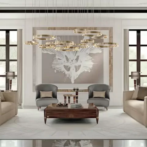 Ellipse Shaped Armchair