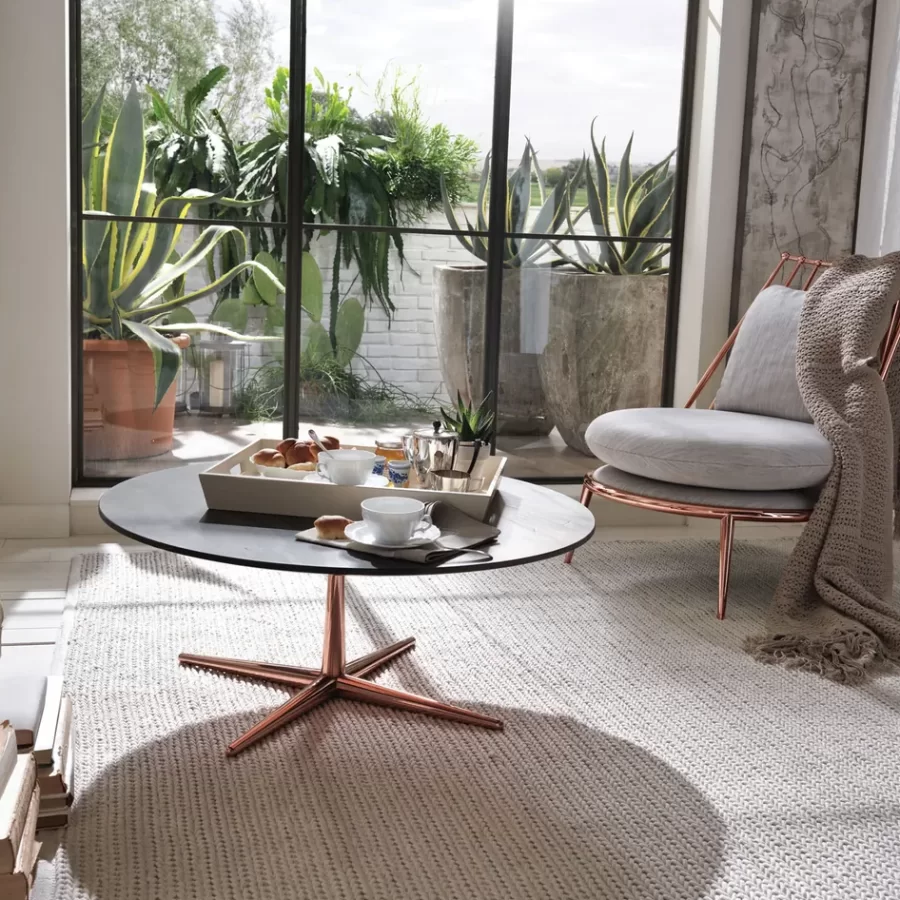 Aurora Iron Back Armchair by Cantori, luxury Italian furniture for the living room, in leather