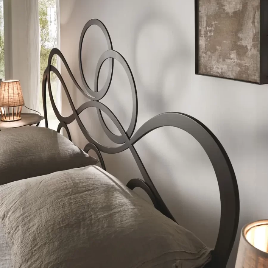 J'Adore Bed by Cantori, luxury bedroom furniture, classic wrought iron double bed