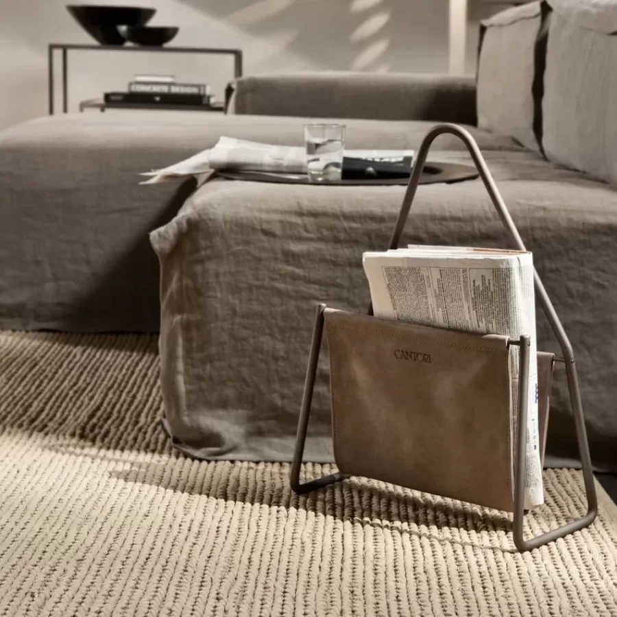 Vogue Magazine Rack by Cantori, Italian furniture company for the living room