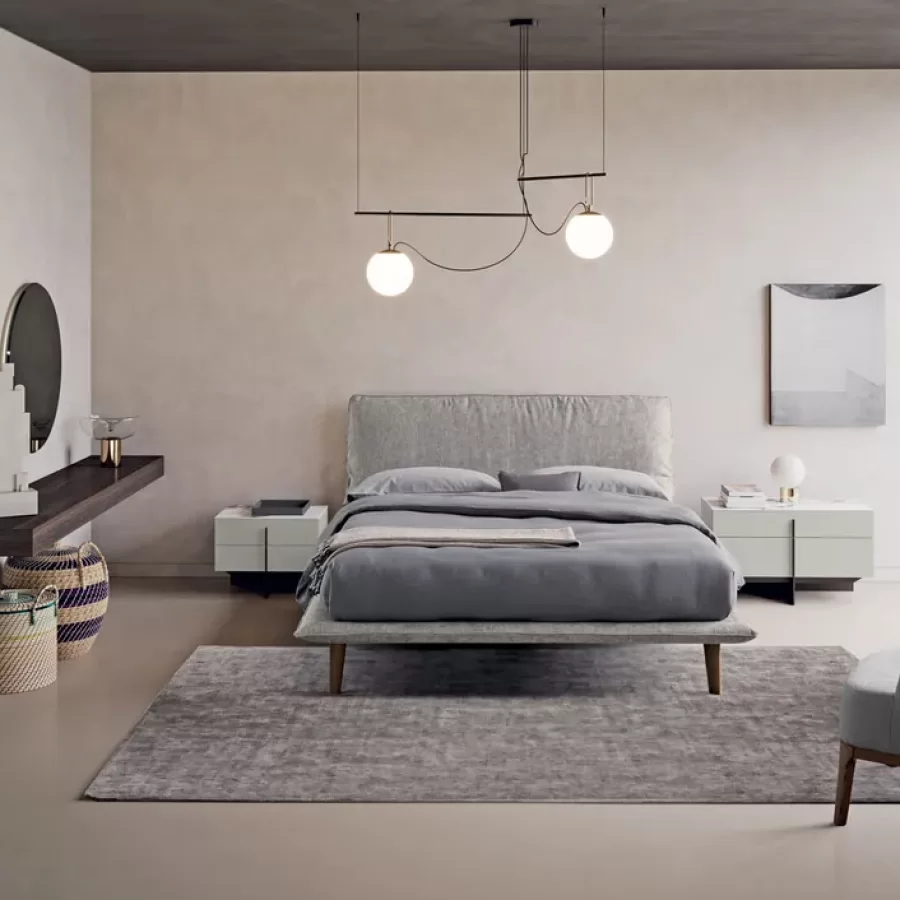Extra Bed by Dall'Agnese, luxury bed, for 160 or 180 x 200 cm mattresses