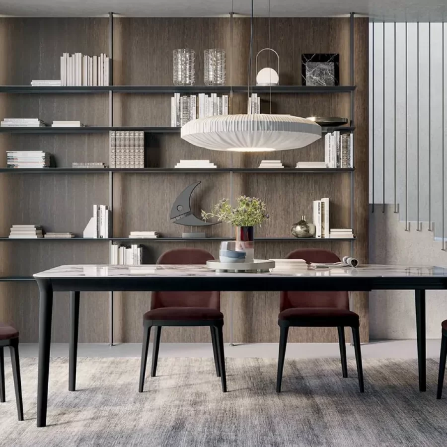 Joelle Dining Chair by Dall'Agnese, contemporary dining table and chairs, 49 cm wide