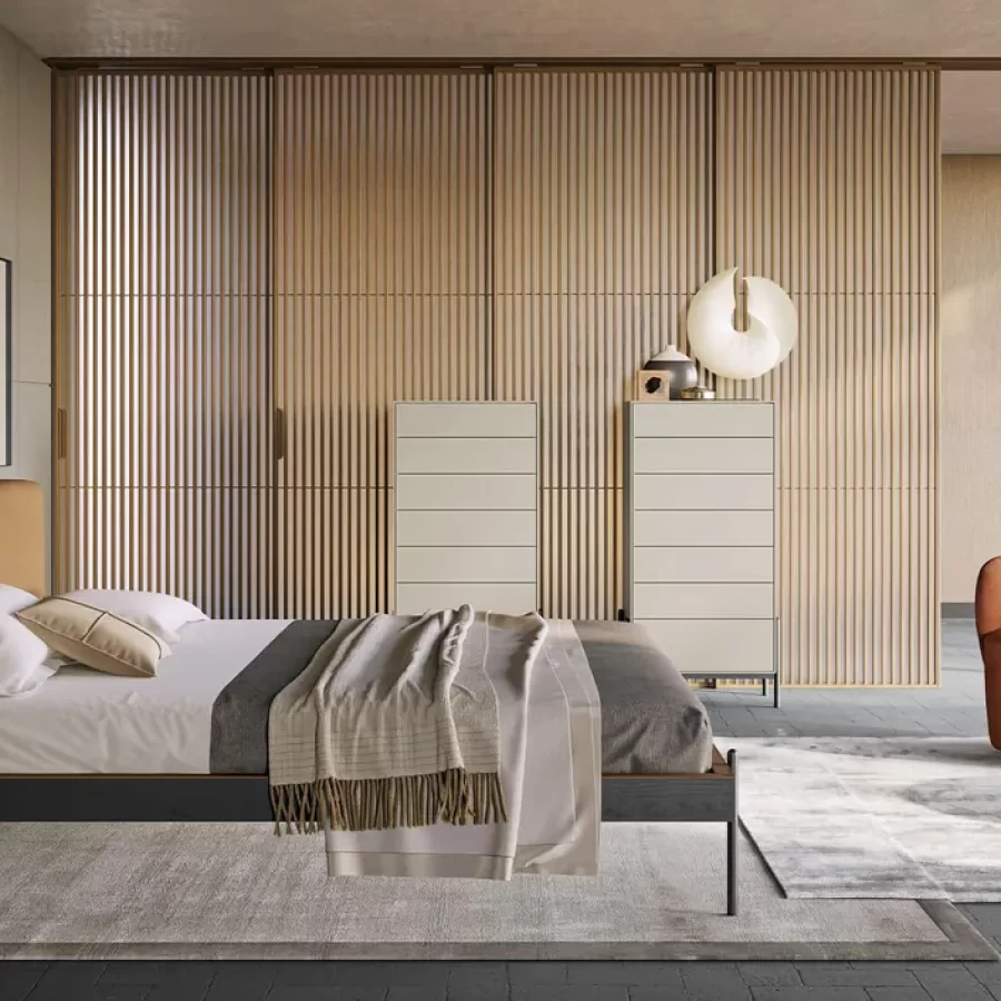 Supernova Bed by Dall'Agnese, for a luxury bed set, for 160 or 180 x 200 cm mattresses