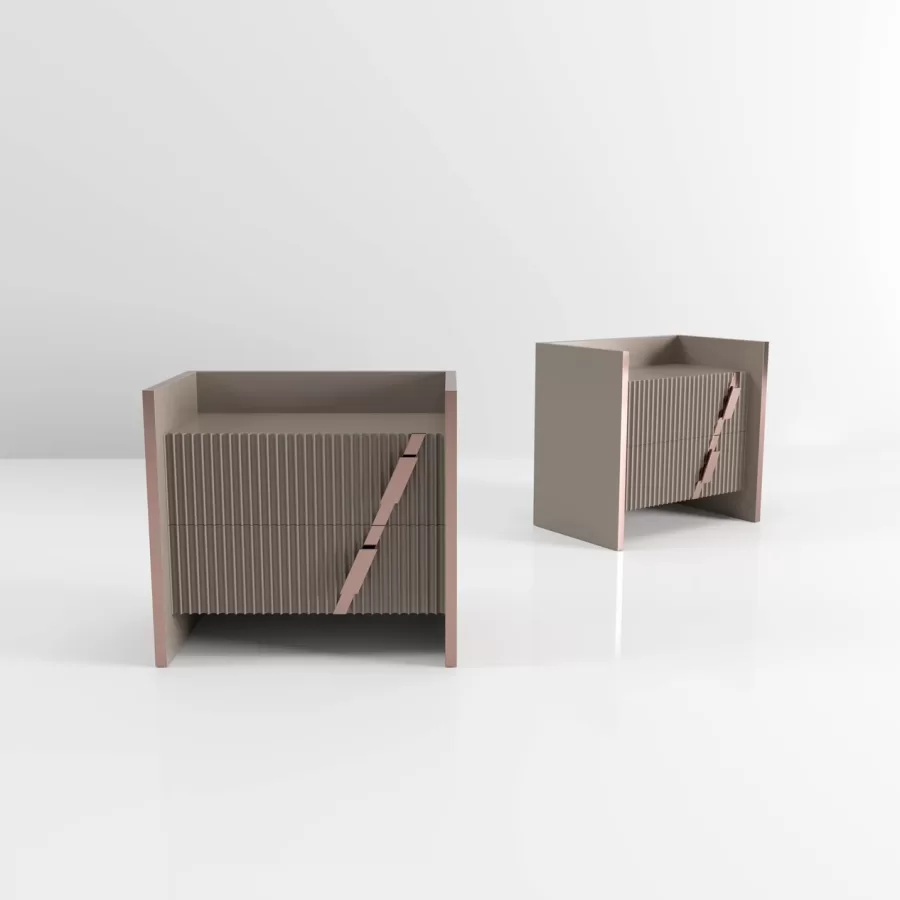 Mochi Nightstand by Epoque, Italian bedroom furniture