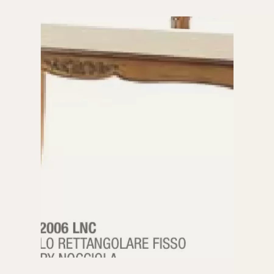 Gran Guardia Fixed Rectangular Table by Francesco Pasi, formal dining room set, 200 cm wide