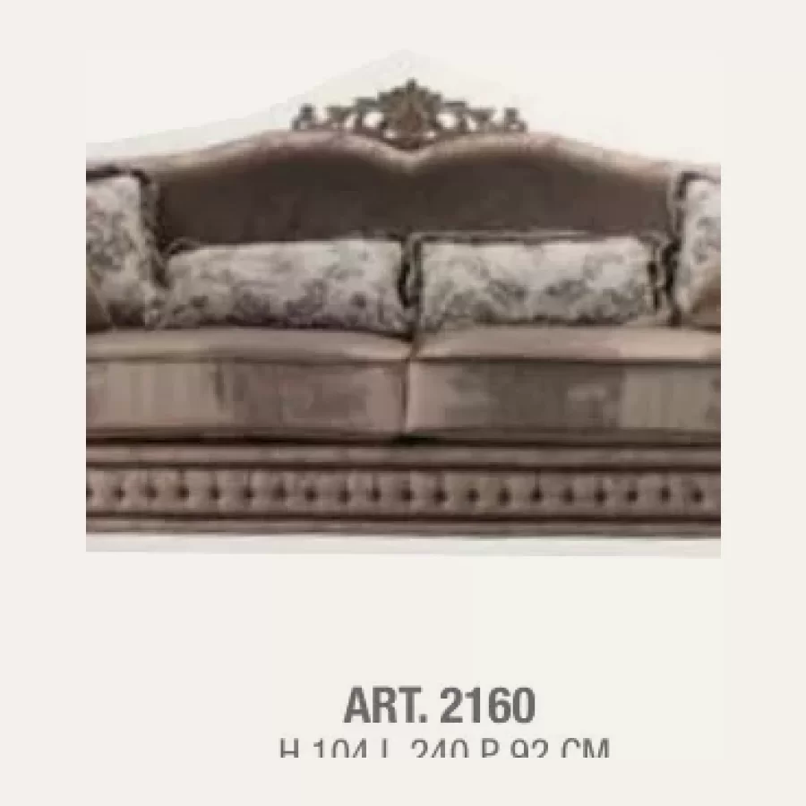Gran Guardia Sofa with 6 Cushions by Francesco Pasi, luxury sofa set, 240 cm wide