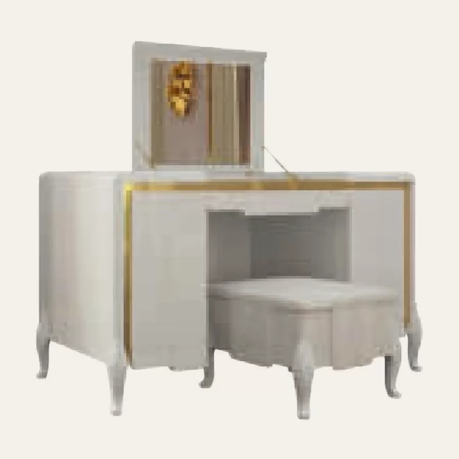 Ocean Vanity Table with a fully lacquered facade, Francesco Pasi