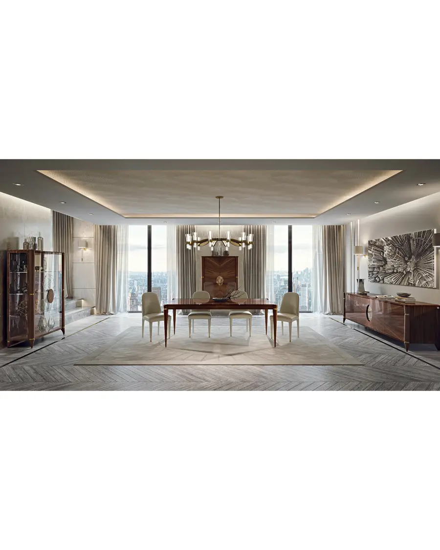 Credenza Ellipse con ovale in marmo, Francesco Pasi, foto aggiuntiva, foto 3 di 10