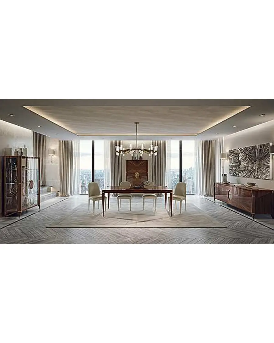 Credenza Ellipse con ovale in marmo, Francesco Pasi, foto aggiuntiva, foto 7 di 10