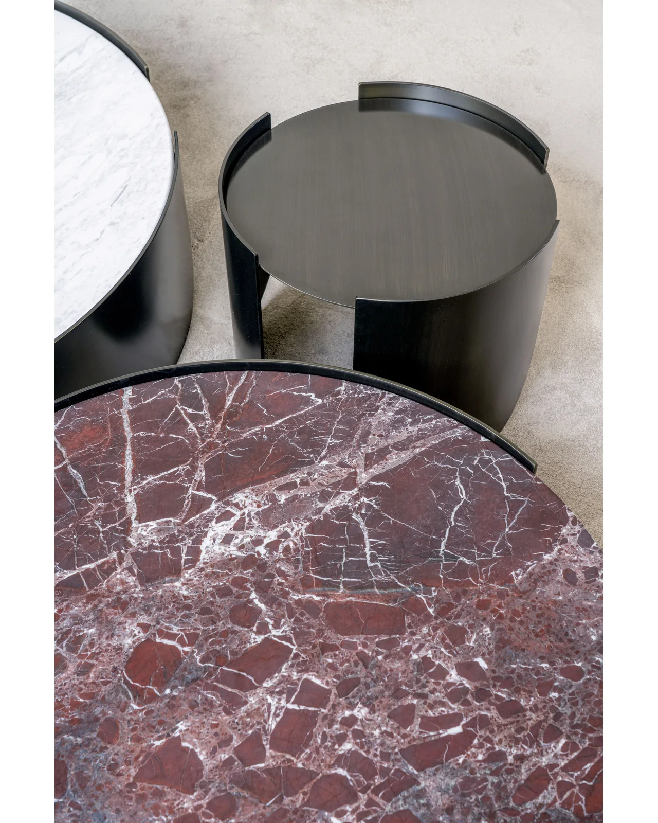 Atenae coffee tables by Cantori, in an interior setting, photo 5 of 14