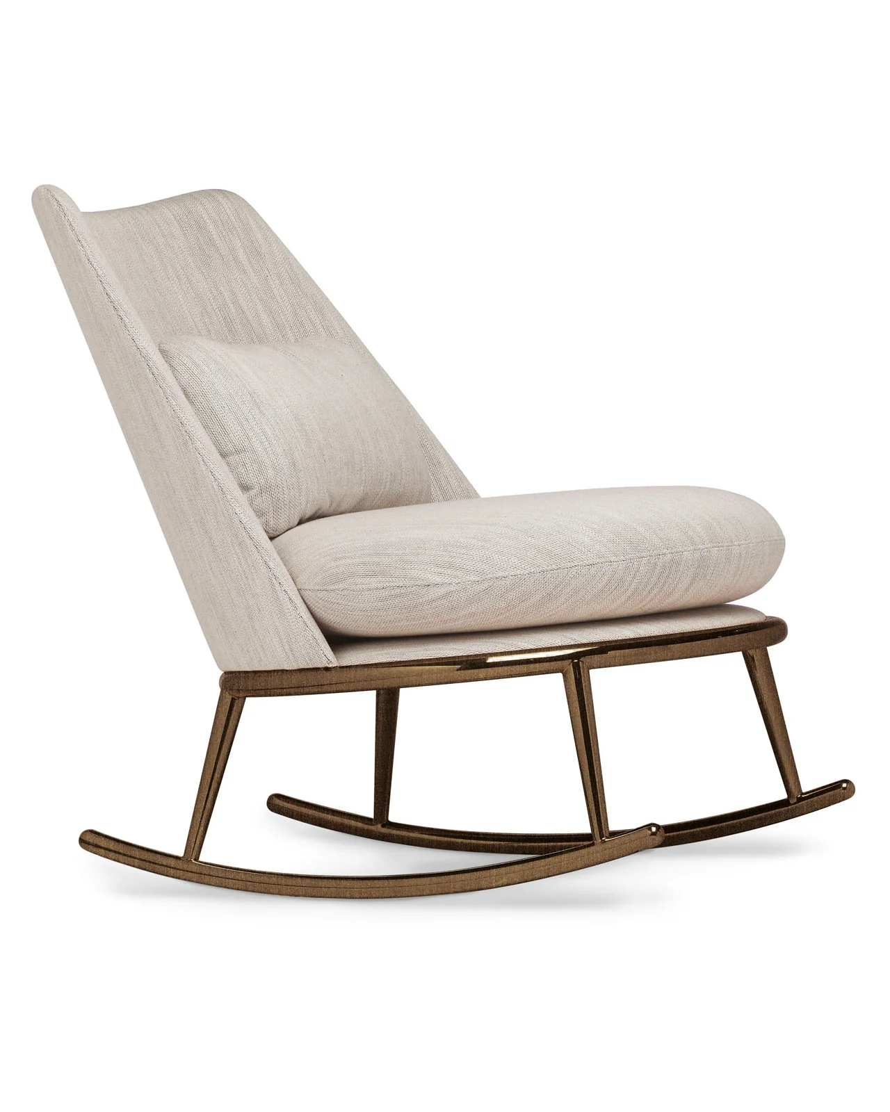 Aurora rocking chair by Cantori, studio view, photo 1 of 4, Nobili Design catalog