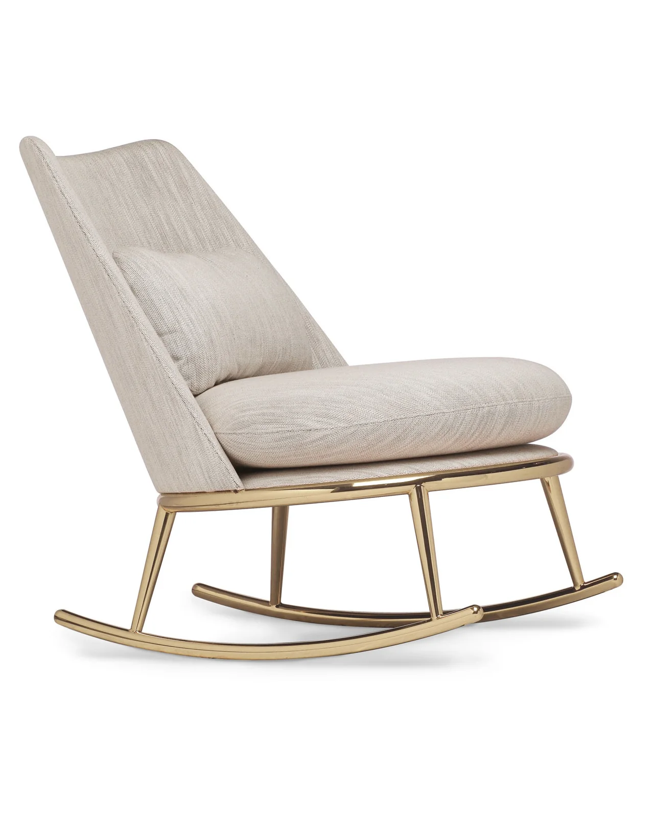 Aurora rocking chair by Cantori, studio view, photo 2 of 4, Nobili Design catalog