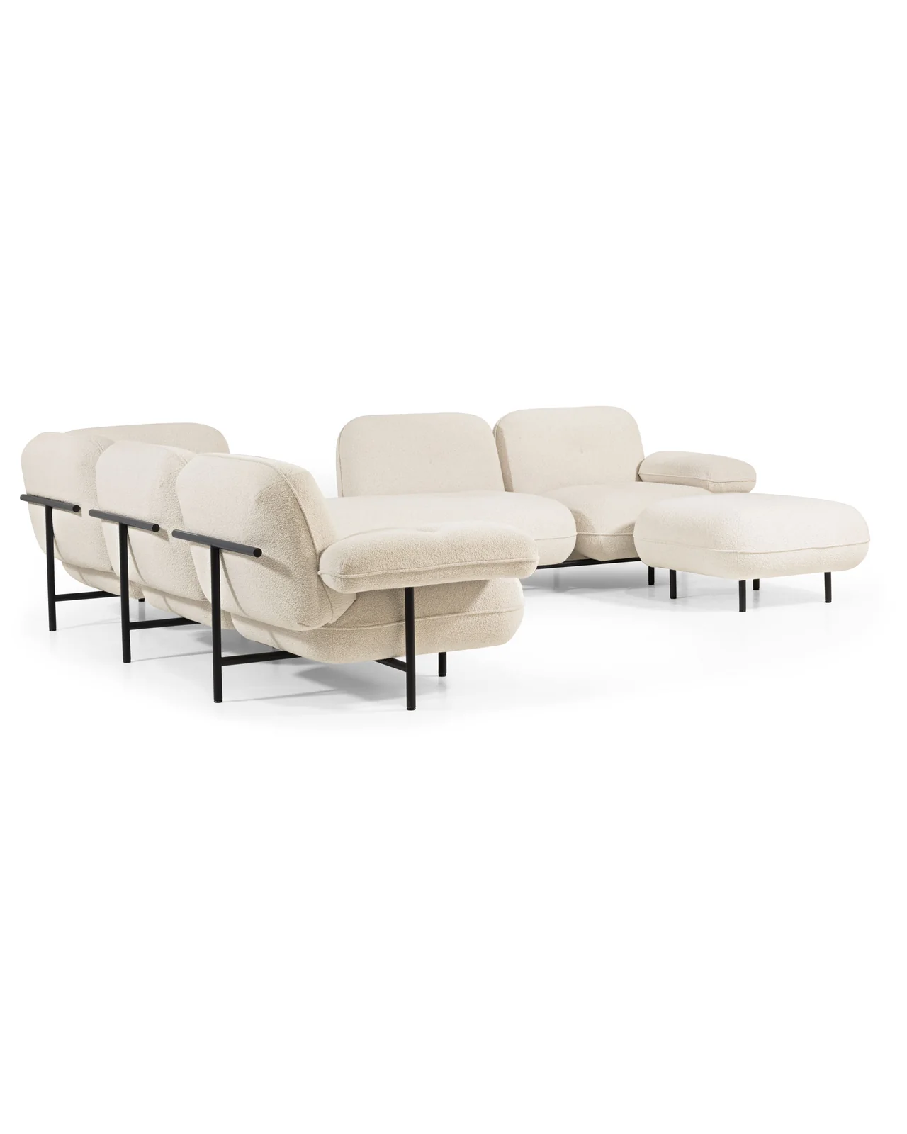 Cloud modular sofa by Cantori, studio view, photo 5 of 8, Nobili Design catalog