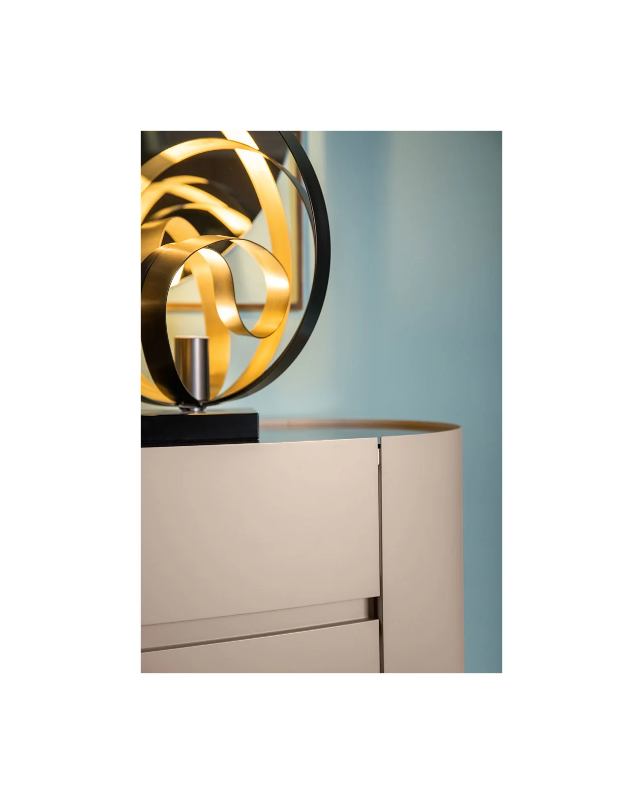 Mirto chest of drawers by Cantori, in an interior setting, photo 2 of 4