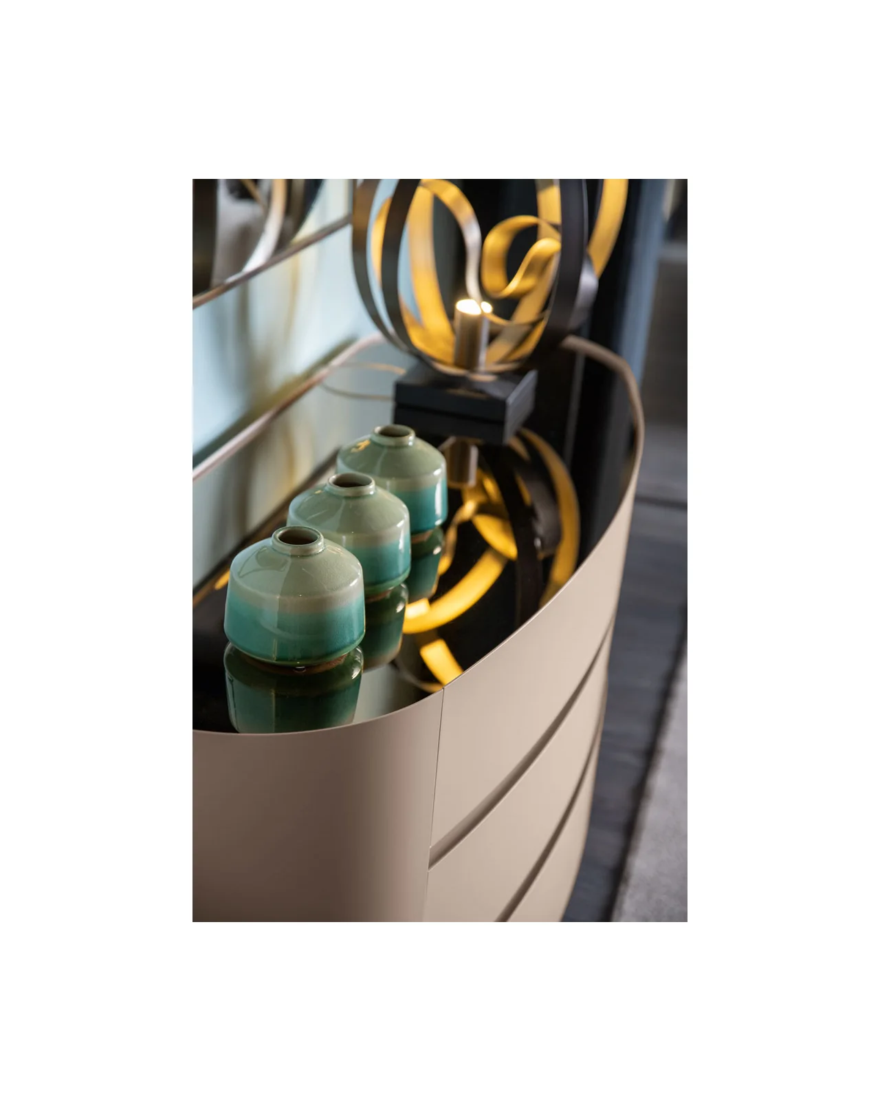 Mirto chest of drawers by Cantori, in an interior setting, photo 3 of 4