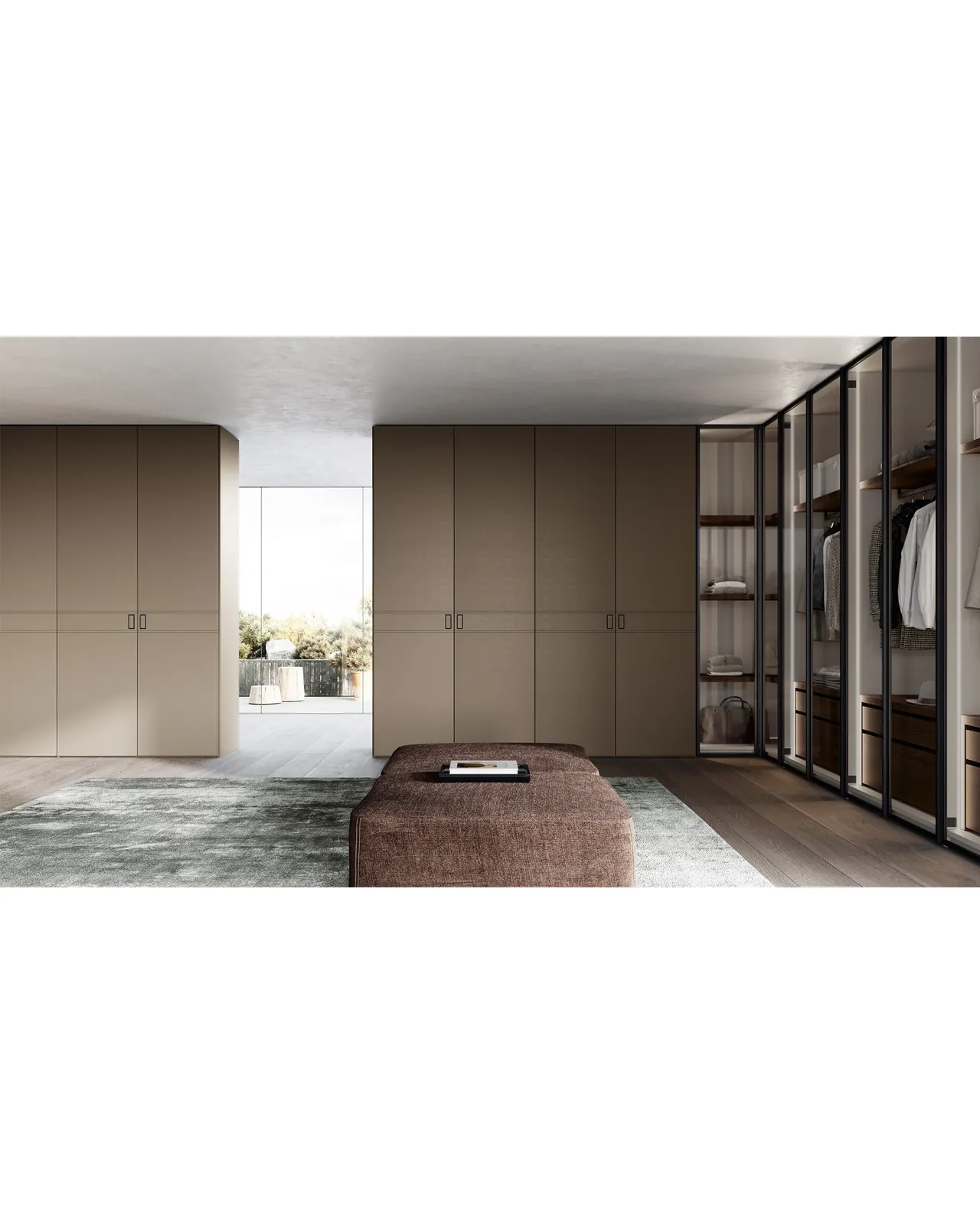 Cinta wardrobe by Dall'Agnese, in an interior setting, photo 2 of 5, Nobili Design catalog