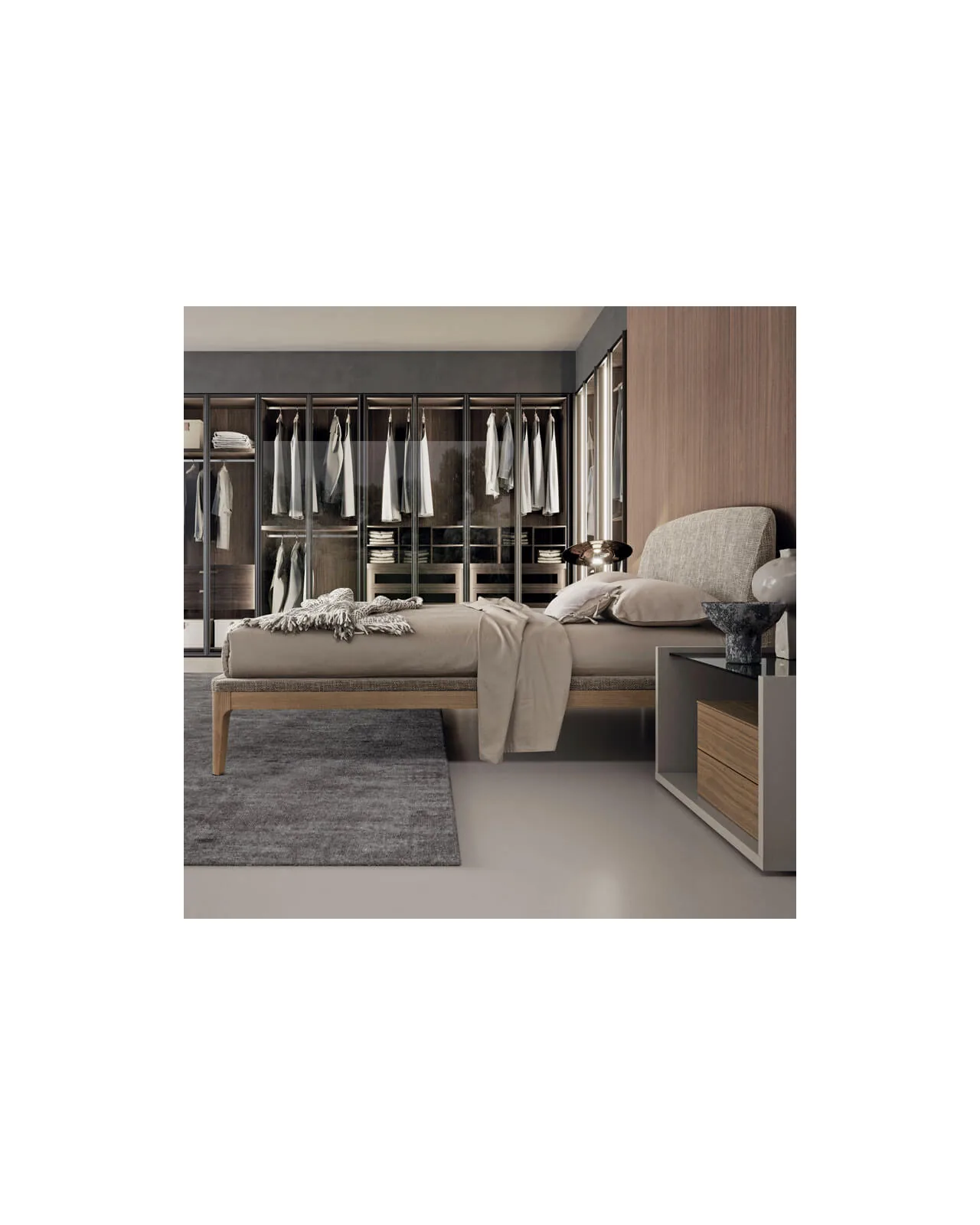 Elegance bed by Dall'Agnese, in an interior setting, photo 4 of 5, Nobili Design catalog