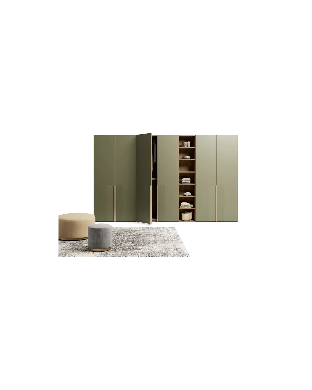 Armadio Freccia di Dall'Agnese, vista in studio, foto 1 di 4, catalogo Nobili Design