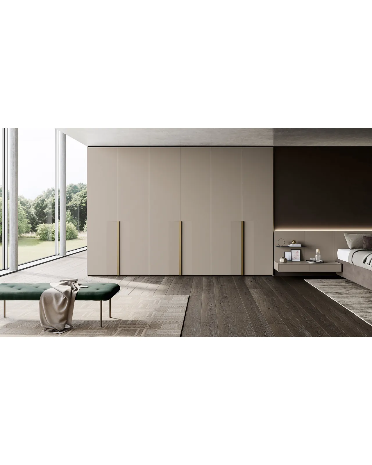 Armadio Freccia di Dall'Agnese, ambientato, foto 2 di 4, catalogo Nobili Design