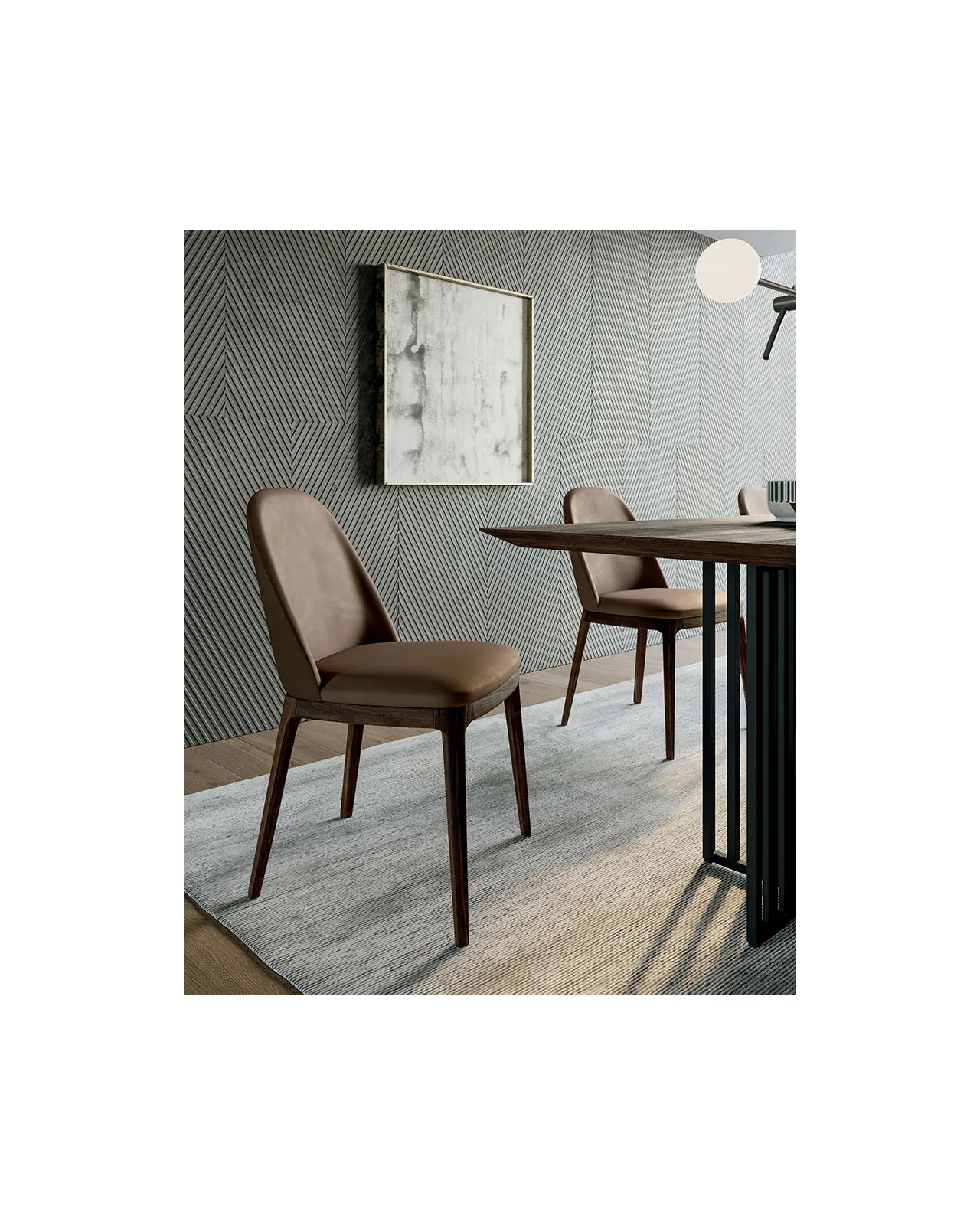 Joelle dining chair by Dall'Agnese, in an interior setting, photo 4 of 4