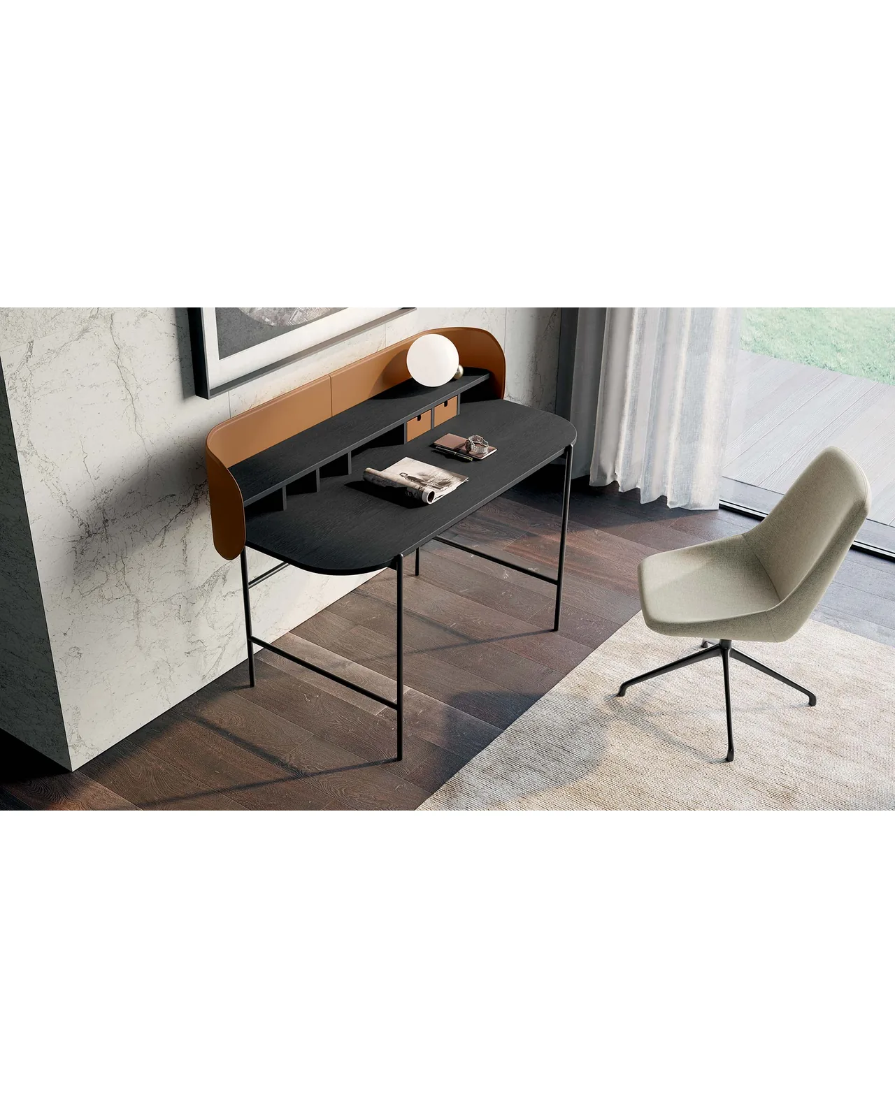 Le Mans dining chair by Dall'Agnese, in an interior setting, photo 2 of 7