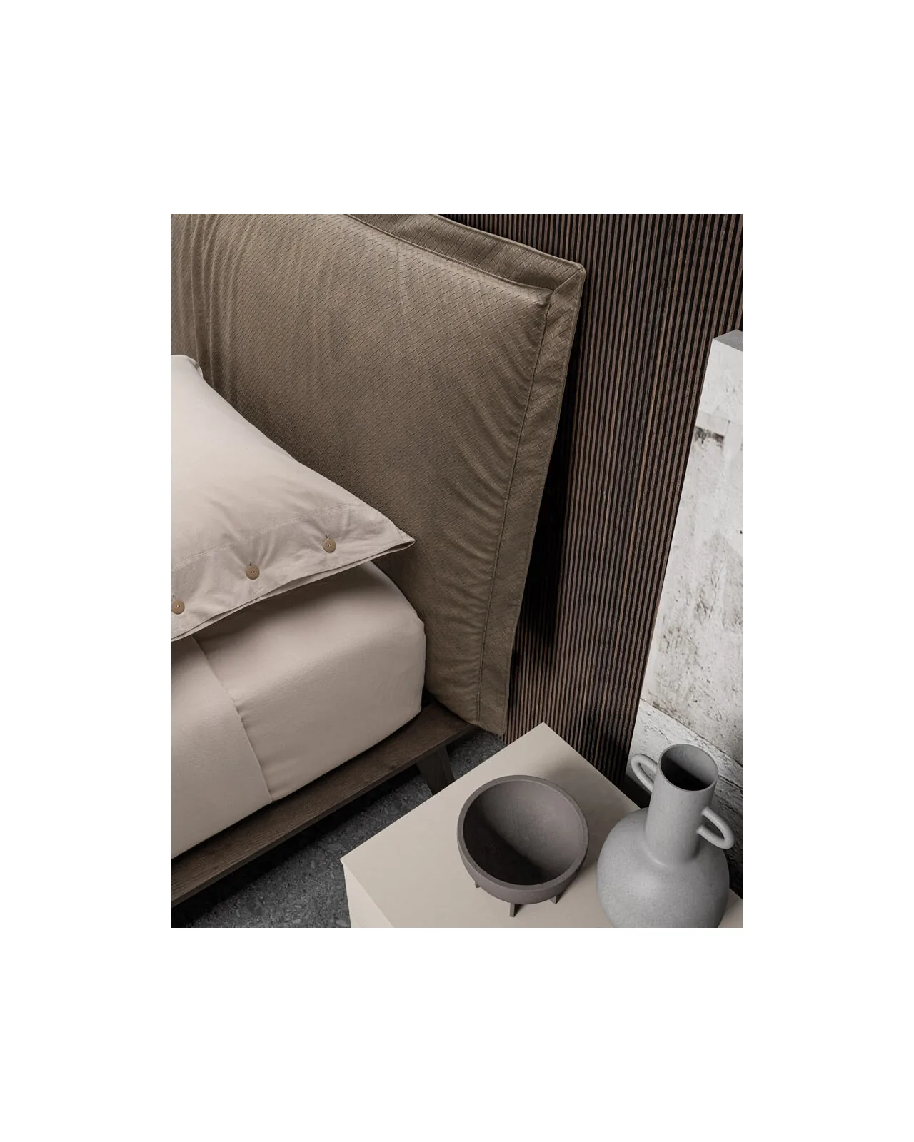 Morgan bed by Dall'Agnese, in an interior setting, photo 6 of 6, Nobili Design catalog
