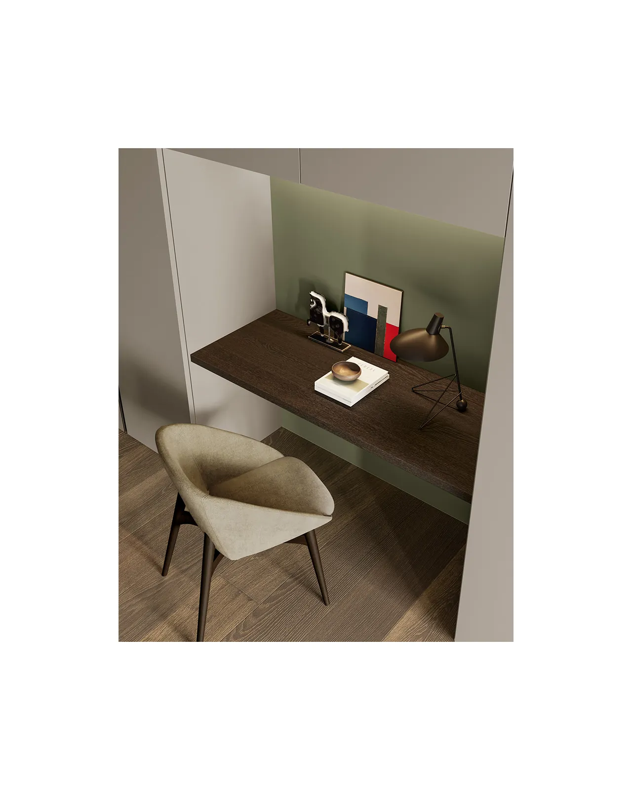 Nodo wardrobe by Dall'Agnese, in an interior setting, photo 5 of 6