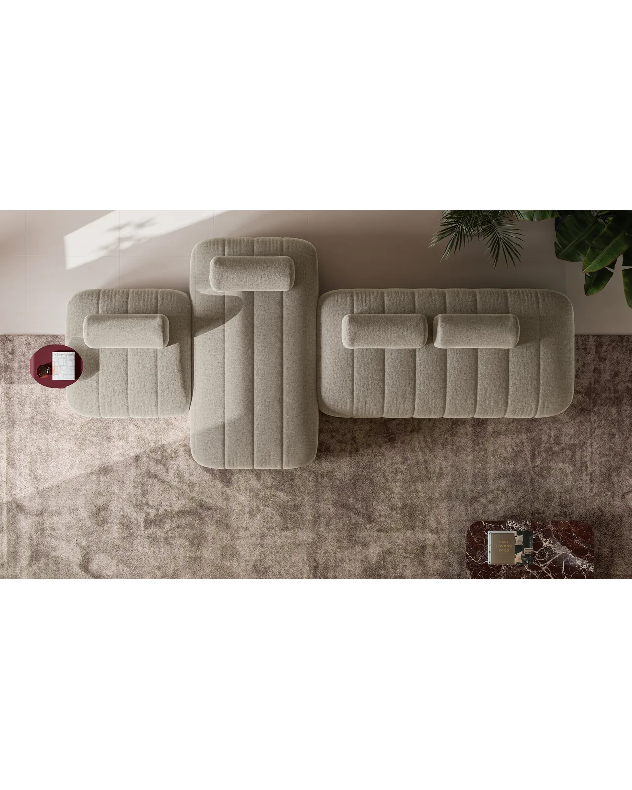 Raggio sofa by Dall'Agnese, in an interior setting, photo 1 of 4, Nobili Design catalog