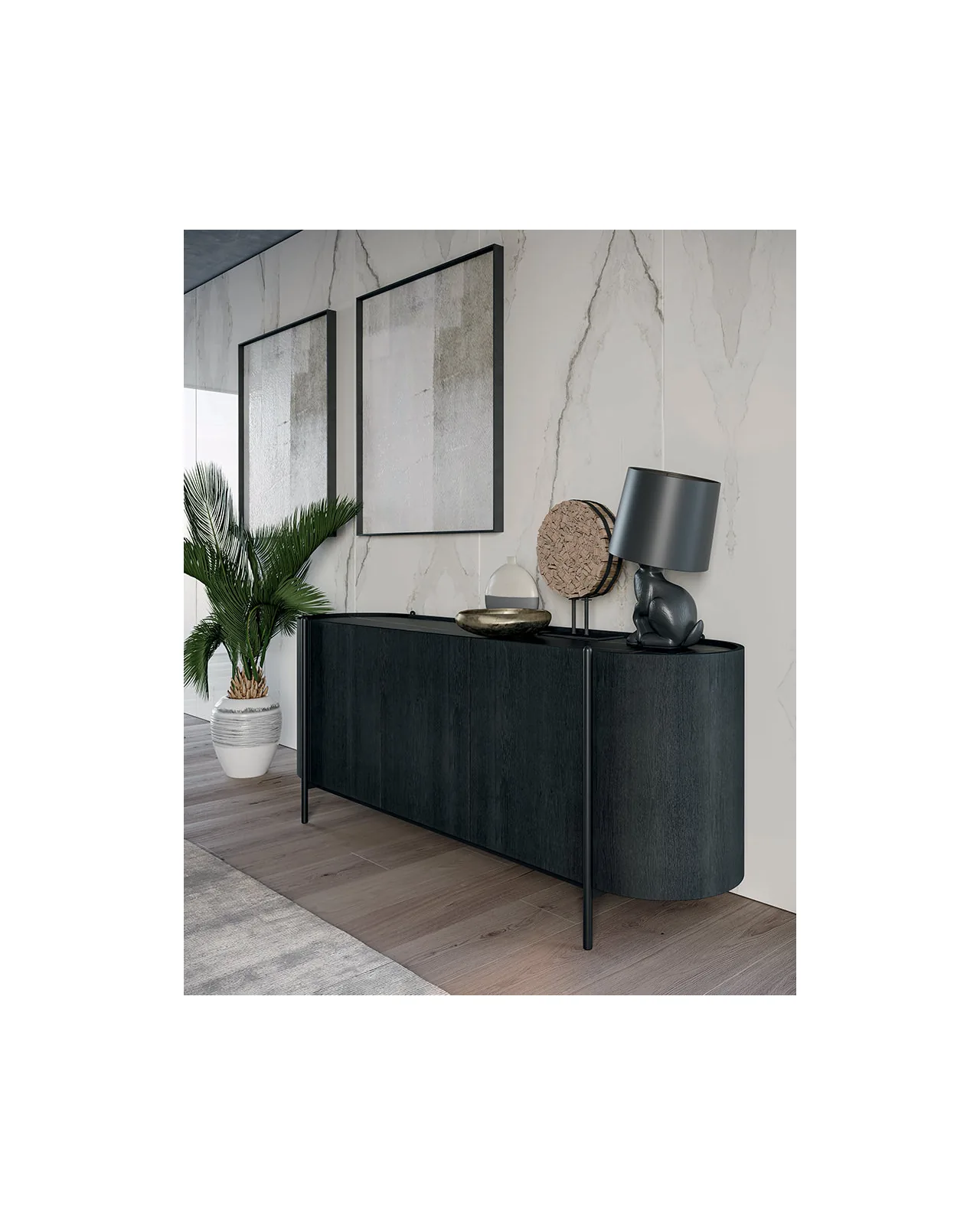 Supernova sideboard by Dall'Agnese, in an interior setting, photo 3 of 5