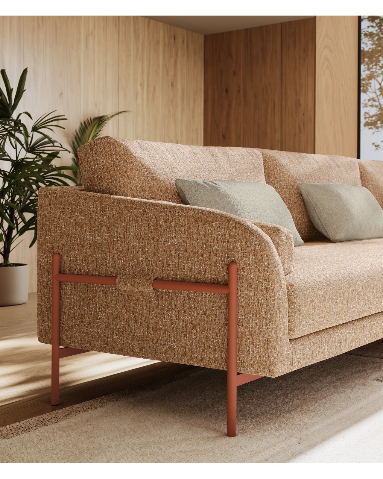 Supernova sofa by Dall'Agnese, in an interior setting, photo 3 of 5, Nobili Design catalog