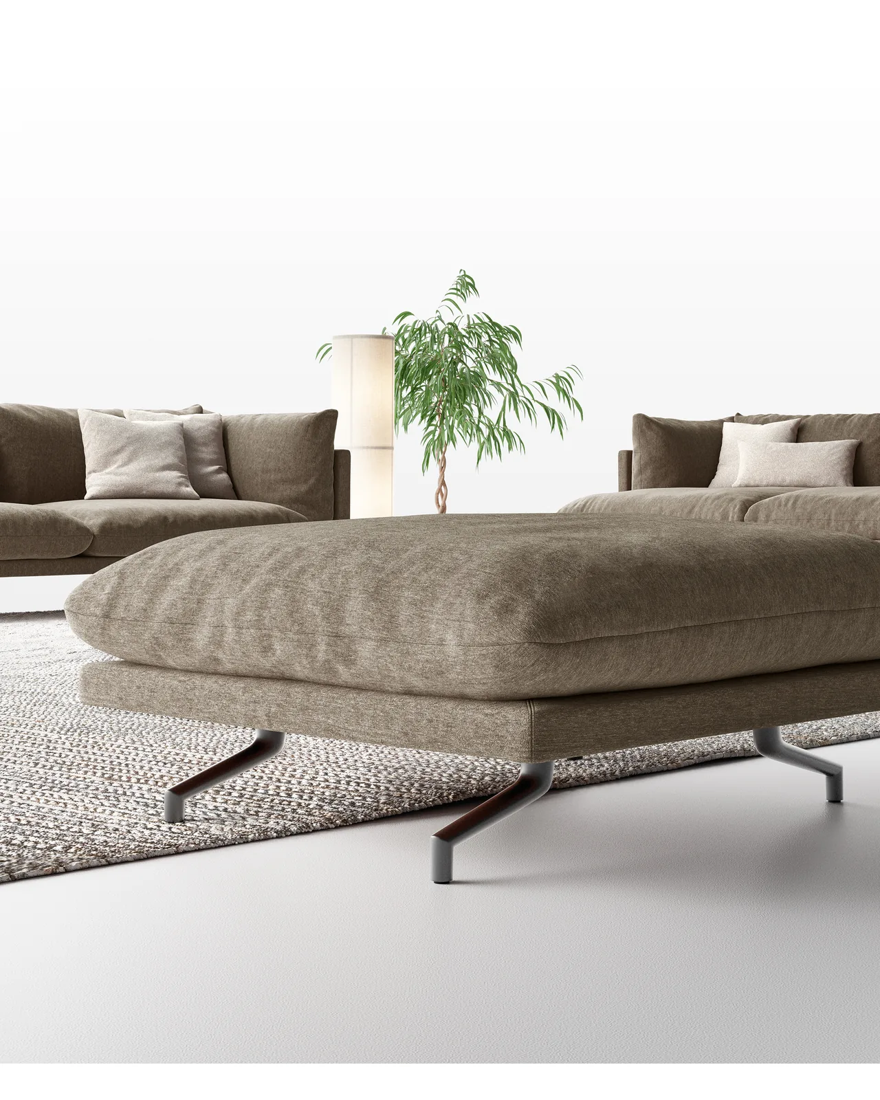Swing sofa by Dall'Agnese, in an interior setting, photo 3 of 3, Nobili Design catalog