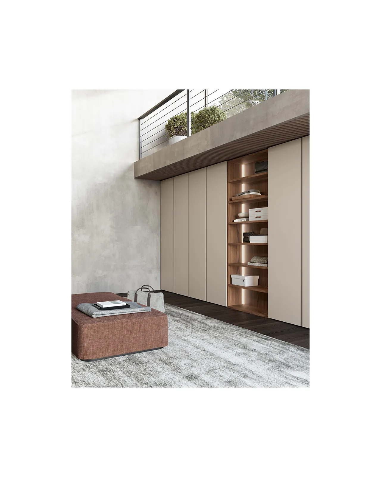 Tecno wardrobe by Dall'Agnese, in an interior setting, photo 4 of 6
